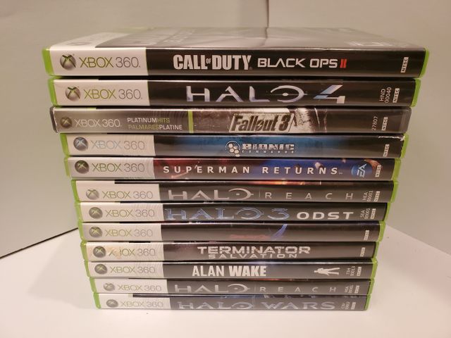 Microsoft Xbox 360 12 Game Lot (Xbox 360) video game