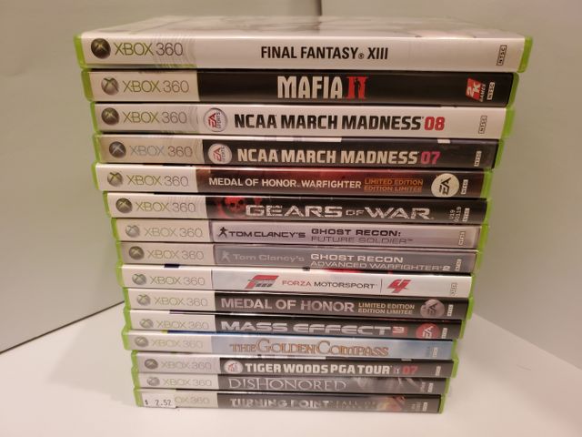 Microsoft Xbox 360 15 Game Lot (Xbox 360) video game