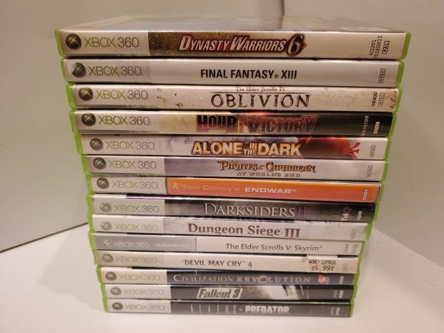 Microsoft Xbox 360 14 Game Lot (Xbox 360) video game