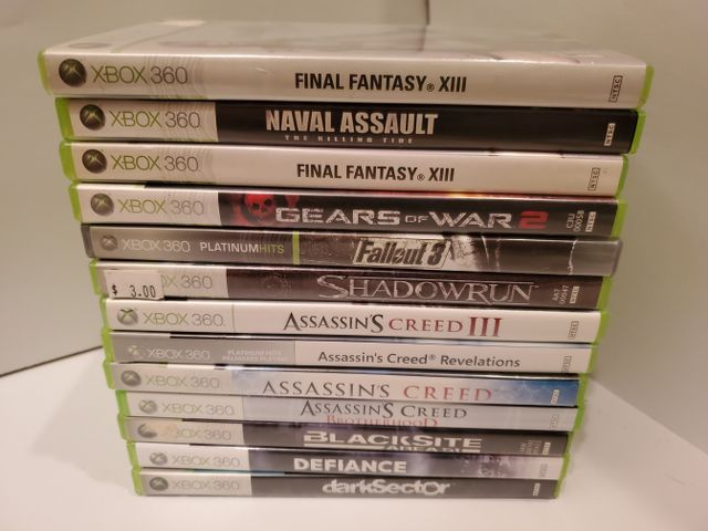 Microsoft Xbox 360 13 Game Lot (Xbox 360) video game