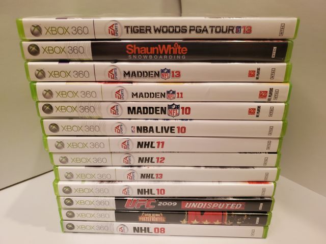Microsoft Xbox 360 13 Game Lot (Xbox 360) video game