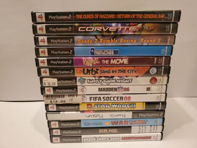 Sony PlayStation 2 14 Game Lot (PS2) video game