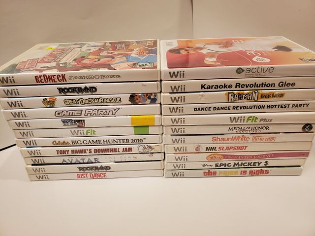 Nintendo Wii 22 Game Lot (Wii) video game