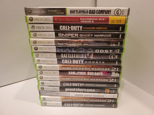 Microsoft Xbox 360 16 Game Lot (Xbox 360) video game