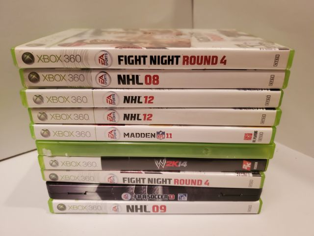 Microsoft Xbox 360 10 Game Lot (Xbox 360) video game