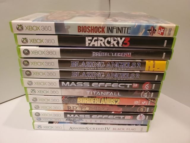 Microsoft Xbox 360 12 Game Lot (Xbox 360) video game