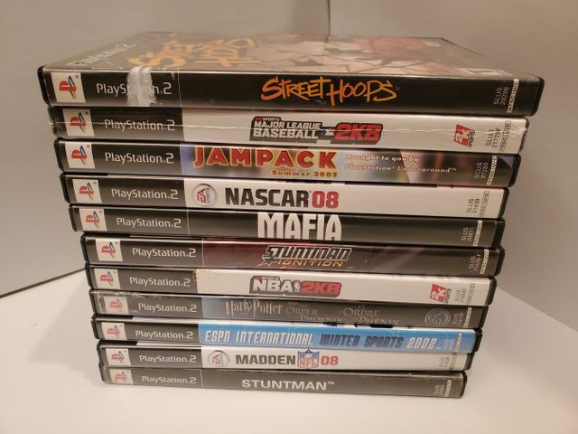Sony PlayStation 2 11 Game Lot (PS2) video game