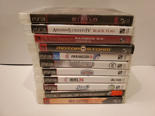 Sony PlayStation 3 11 Game Lot (PS3) video game