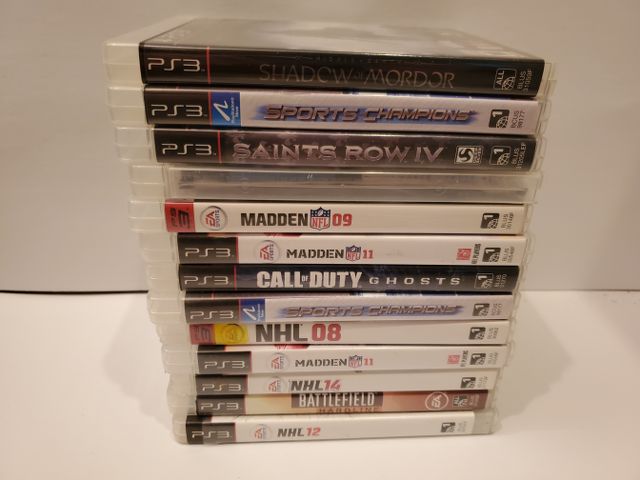 Sony PlayStation 3 13 Game Lot (PS3) video game