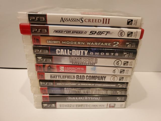 Sony PlayStation 3 11 Game Lot (PS3) video game