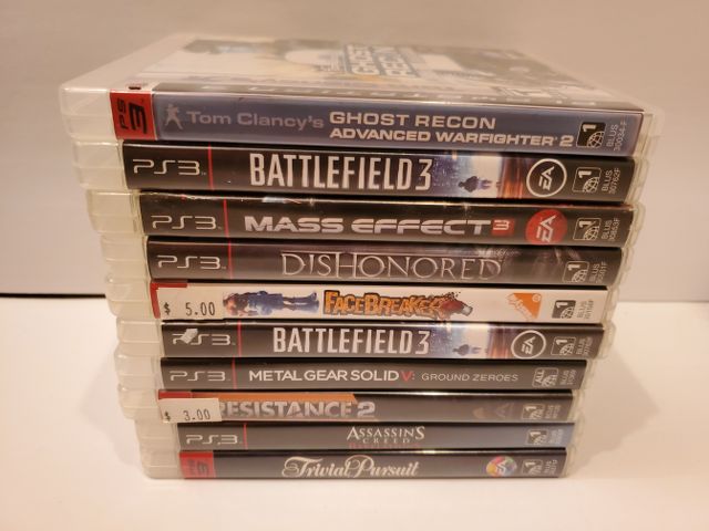 Sony PlayStation 3 10 Game Lot (PS3) video game