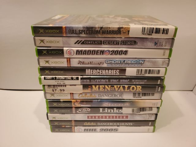 Microsoft Xbox 13 Game Lot (Xbox) video game