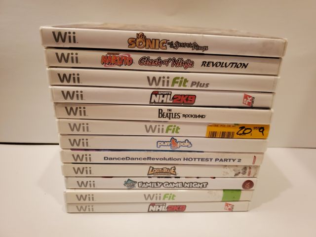 Nintendo Wii 12 Game Lot (Wii) video game