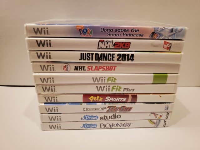 Nintendo Wii 10 Game Lot (Wii) video game