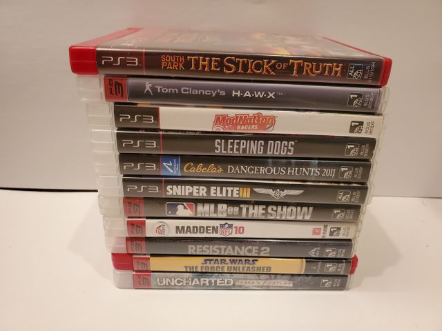 Sony PlayStation 3 11 Game Lot (PS3) video game