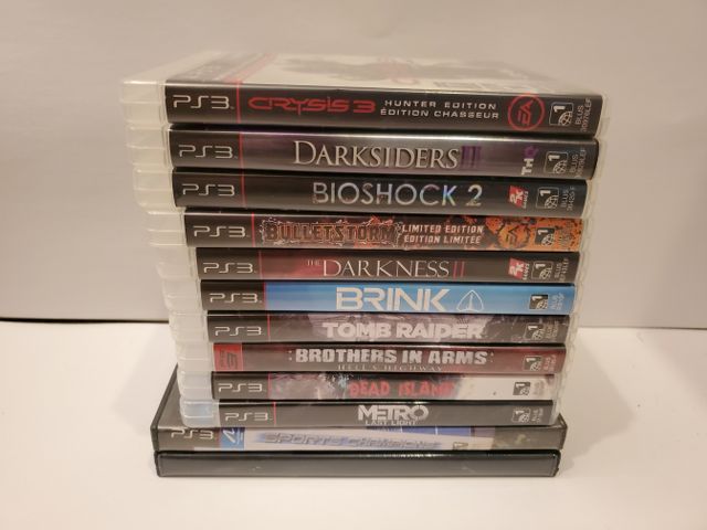 Sony PlayStation 3 12 Game Lot (PS3) video game