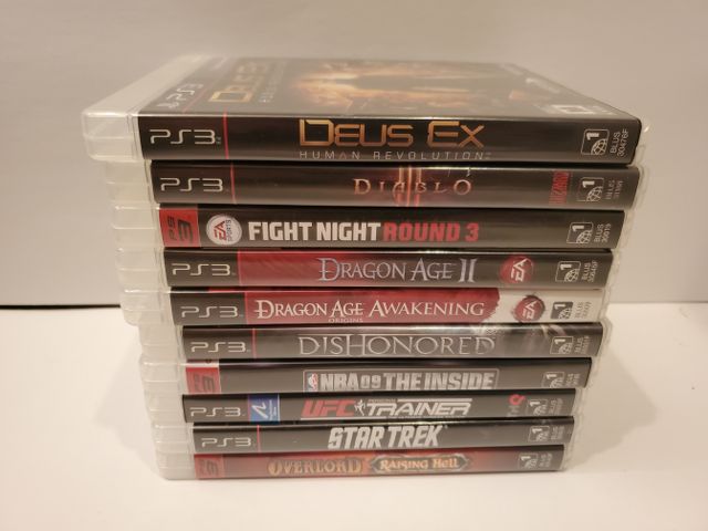 Sony PlayStation 3 10 Game Lot (PS3) video game