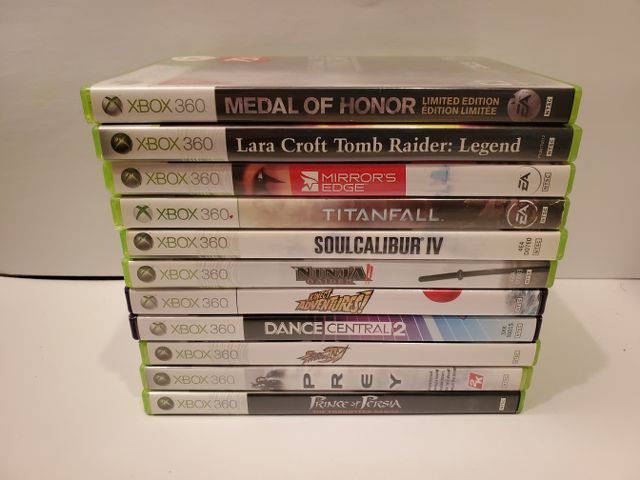Microsoft Xbox 360 11 Game Lot (Xbox 360) video game