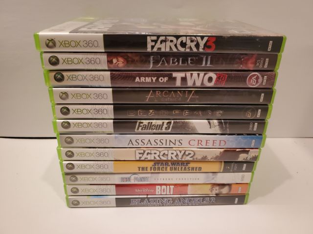 Microsoft Xbox 360 12 Game Lot (Xbox 360) video game