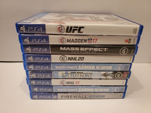 Sony PlayStation 4 9 Game Lot (PS4) video game