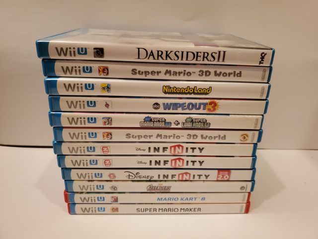 Nintendo Wii U 12 Game Lot (Wii U) video game