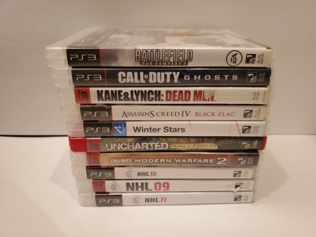 Sony PlayStation 3 10 Game Lot (PS3) video game