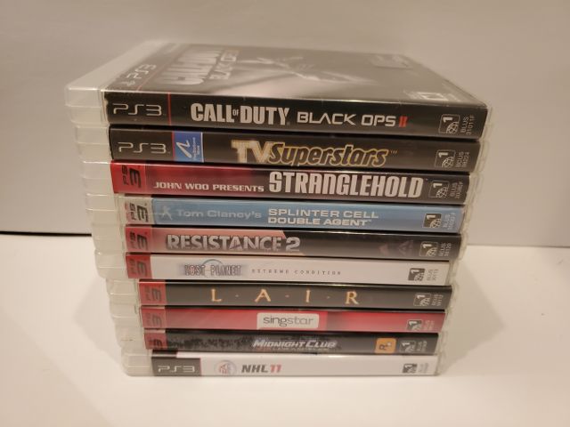 Sony PlayStation 3 10 Game Lot (PS3) video game