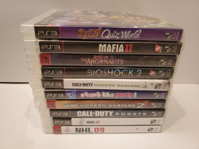 Sony PlayStation 3 10 Game Lot (PS3) video game