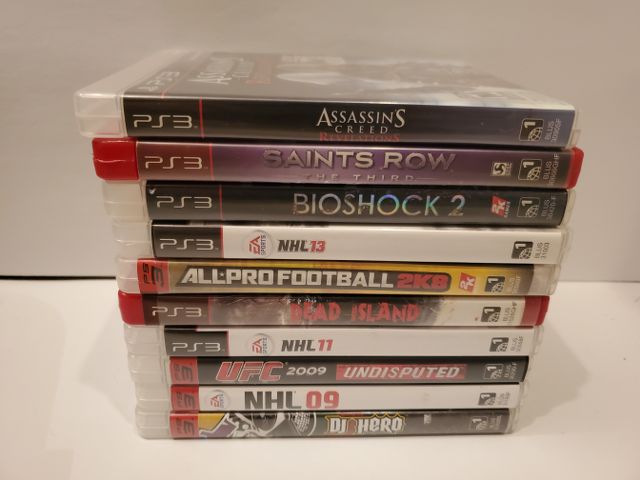 Sony PlayStation 3 10 Game Lot (PS3) video game