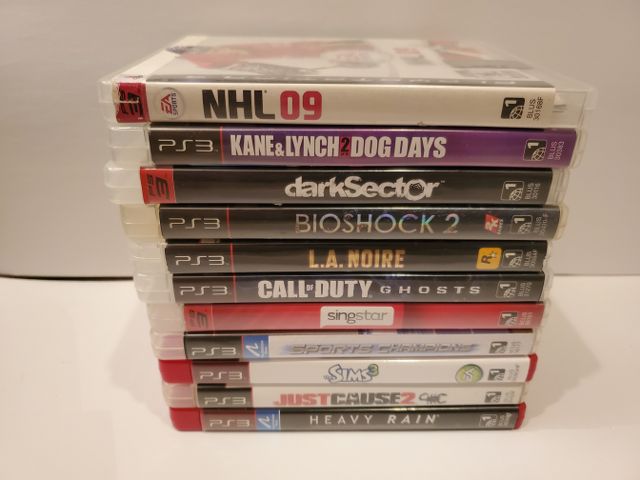 Sony PlayStation 3 11 Game Lot (PS3) video game