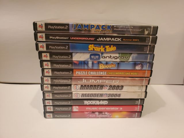 Sony PlayStation 2 12 Game Lot (PS2) video game