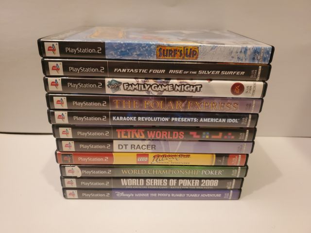 Sony PlayStation 2 11 Game Lot (PS2) video game