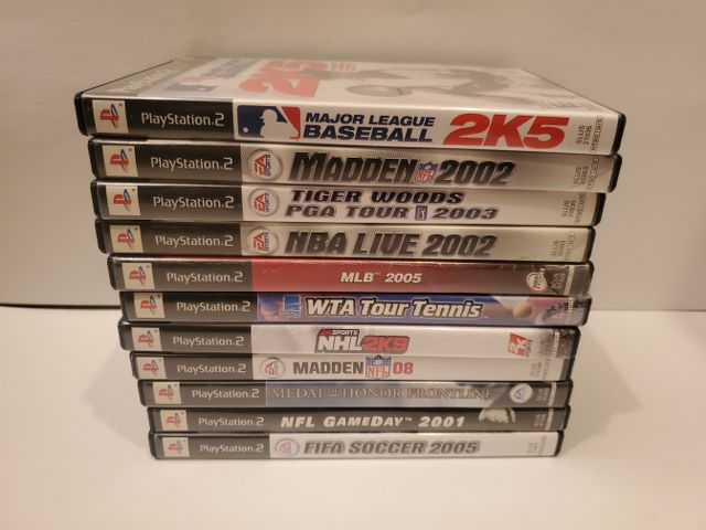 Sony PlayStation 2 11 Game Lot (PS2) video game
