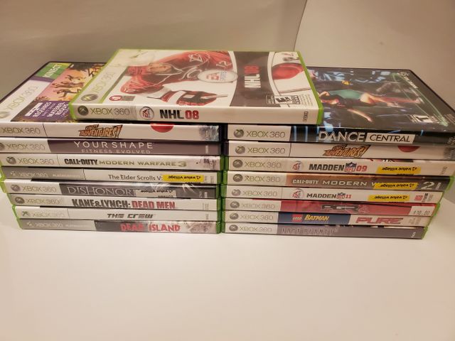 Microsoft Xbox 360 17 Game Lot (Xbox 360) video game