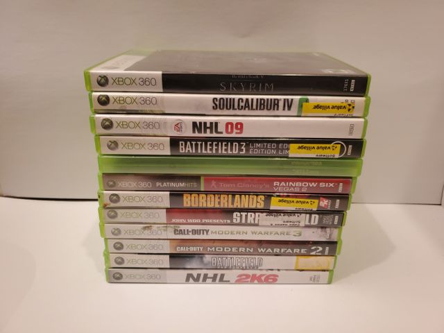 Microsoft Xbox 360 12 Game Lot (Xbox 360) video game