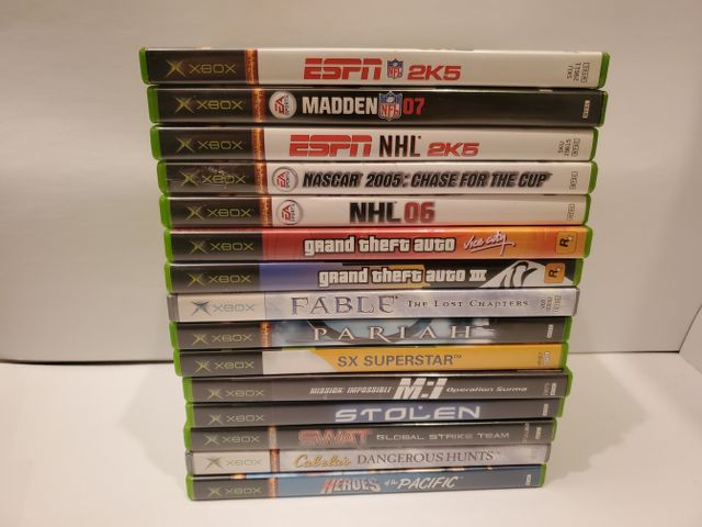 Microsoft Xbox 15 Game Lot (Xbox) video game
