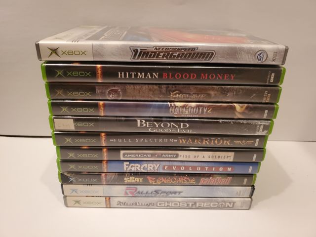 Microsoft Xbox 11 Game Lot (Xbox) video game