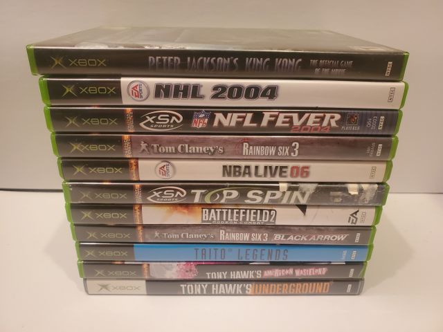 Microsoft Xbox 11 Game Lot (Xbox) video game