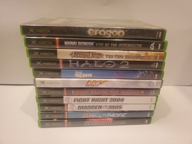 Microsoft Xbox 11 Game Lot (Xbox) video game