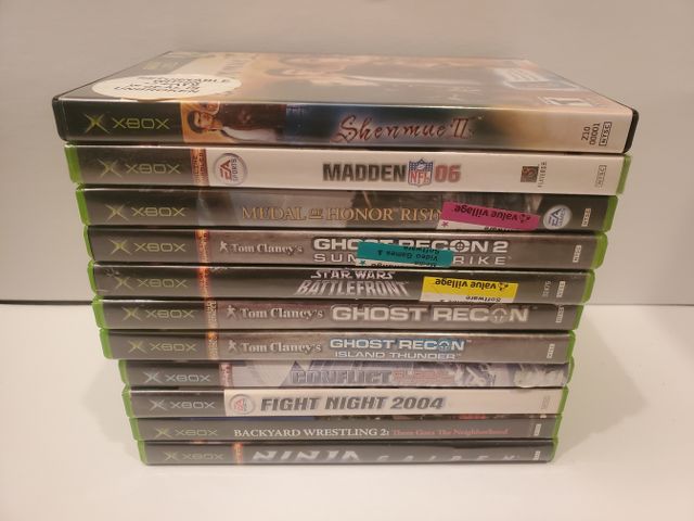 Microsoft Xbox 11 Game Lot (Xbox) video game