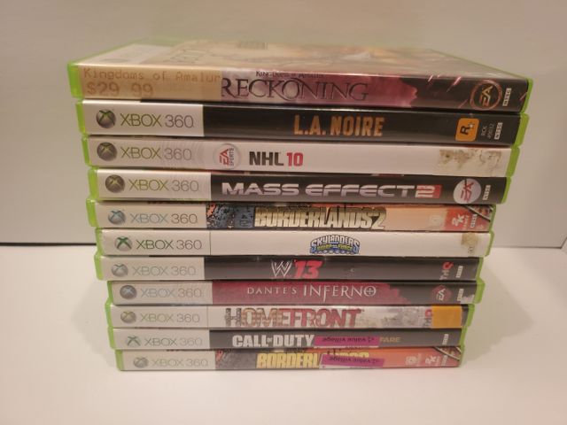 Microsoft Xbox 360 11 Game Lot (Xbox 360) video game