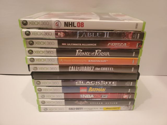 Microsoft Xbox 360 12 Game Lot (Xbox 360) video game
