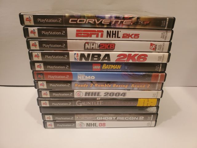 Sony PlayStation 2 12 Game Lot (PS2) video game