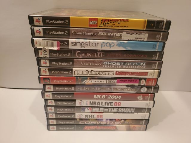 Sony PlayStation 2 14 Game Lot (PS2) video game