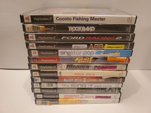 Sony PlayStation 2 13 Game Lot (PS2) video game