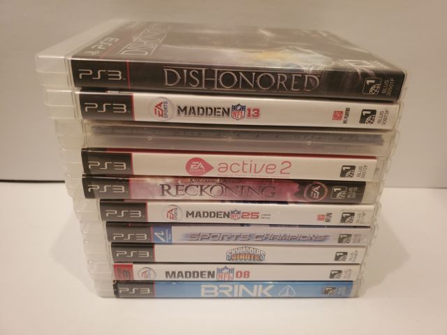 Sony PlayStation 3 10 Game Lot (PS3) video game