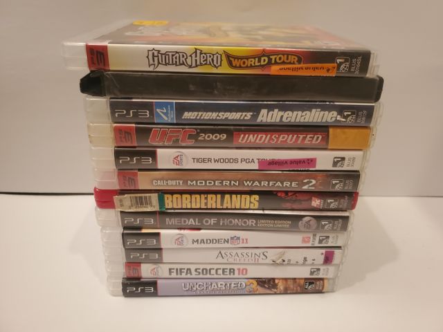 Sony PlayStation 3 12 Game Lot (PS3) video game