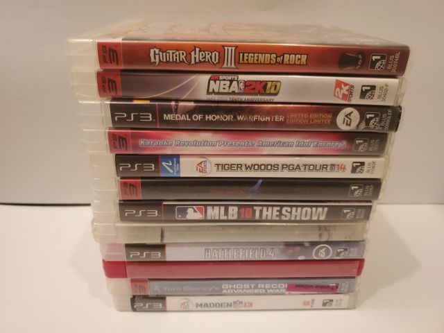 Sony PlayStation 3 12 Game Lot (PS3) video game
