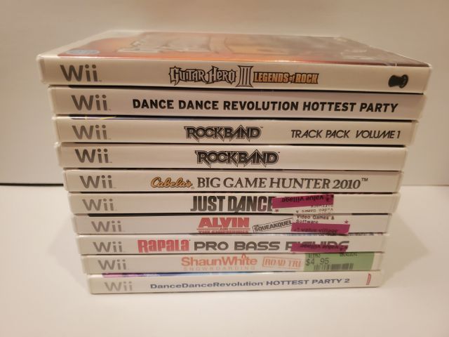 Nintendo Wii 10 Game Lot (Wii) video game