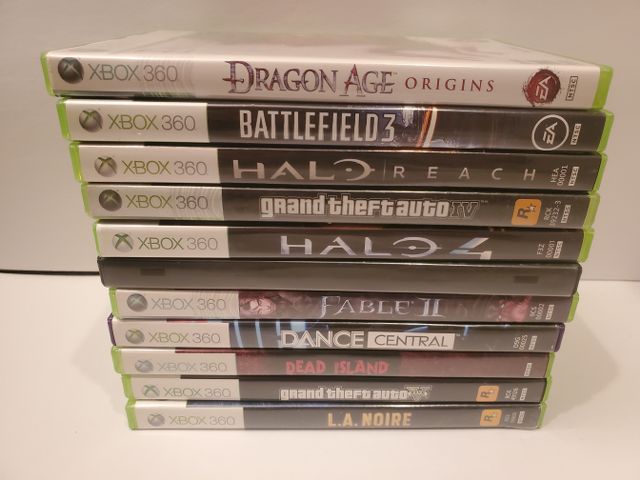 Microsoft Xbox 360 11 Game Lot (Xbox 360) video game